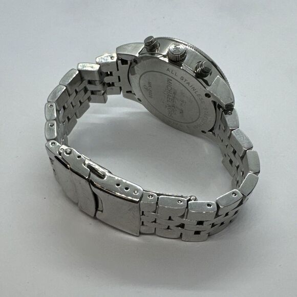 Michael Kors MK5020 Women Silver Stainless Steel Analog Dial Wrist Watch JNA257 main image 2